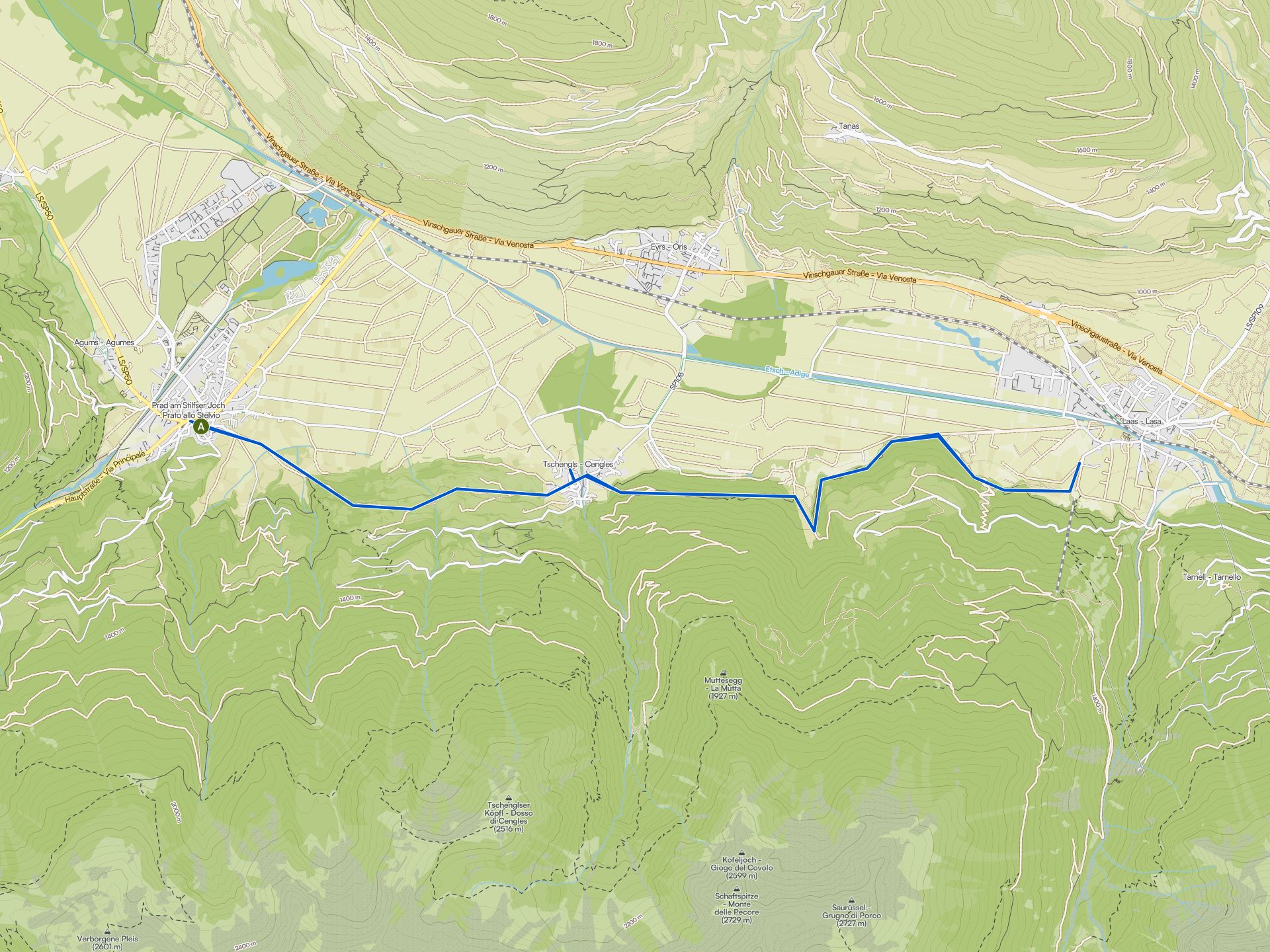 Die schönsten Wanderungen rund um Prad Am Stilfser Joch - Prato Allo ...